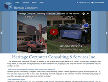 Tablet Screenshot of hccsinc.com